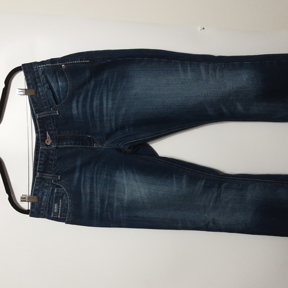 ADA CINCH Mid Rise Relaxed Boot Cut Cheveron-Inspired Style Denim Jean/Size 11 - Picture 3 of 11